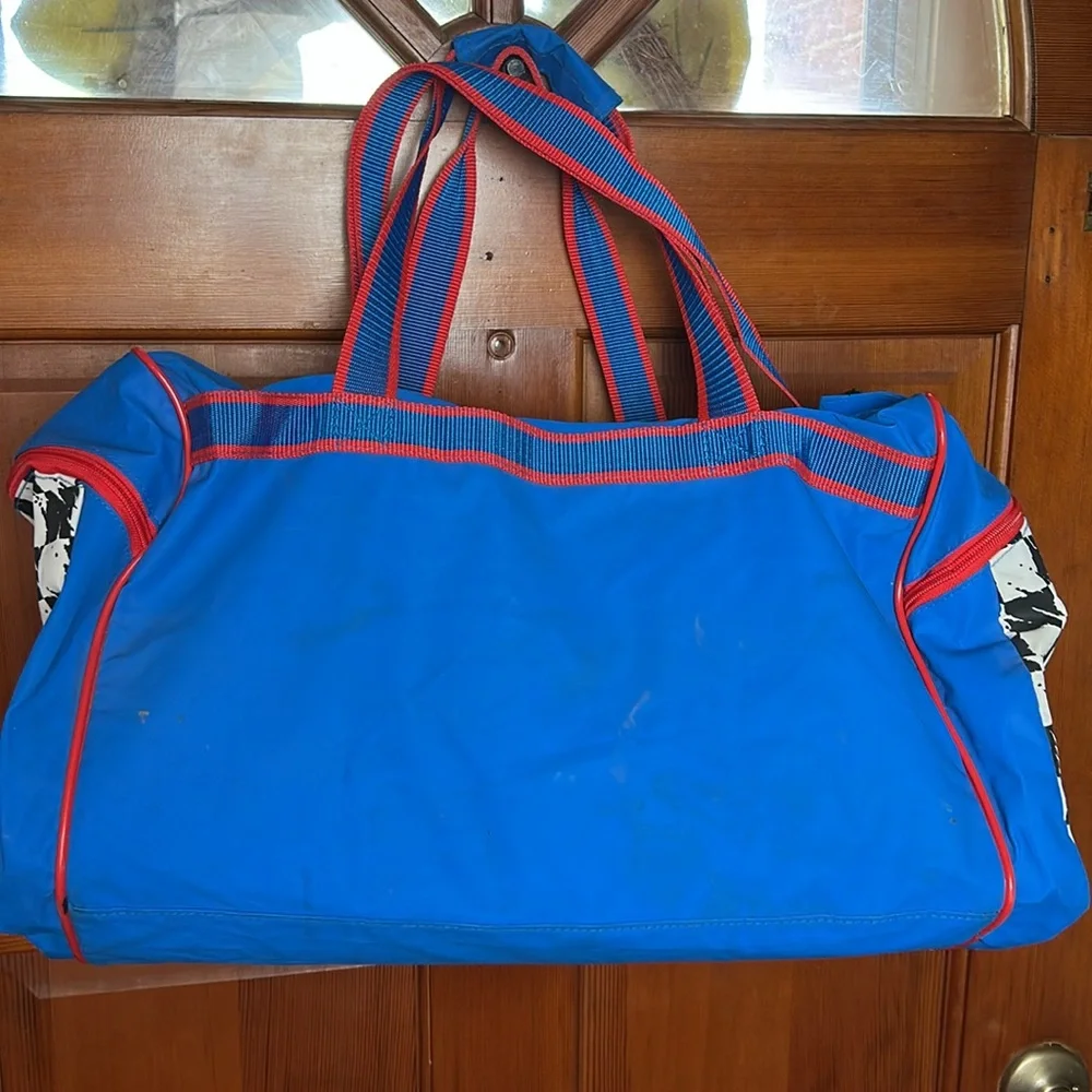 NASCAR Jeff Gordon DuPont 24 Colorful Racing-Themed duffle bag